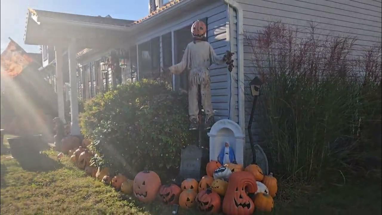 Part 10 How To Build an Epic Halloween Yard Display. YouTube