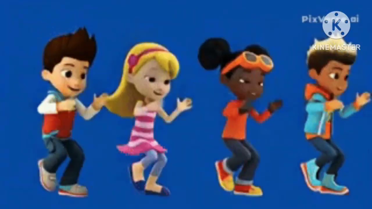 Ryder, Katie, Spark and Coop are Parapara dancing King and Queen (2009 Classic Mix) by Tora