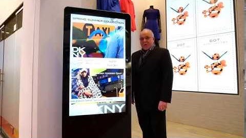 Allsee at ISE 2017 - Freestanding Advertising Displays
