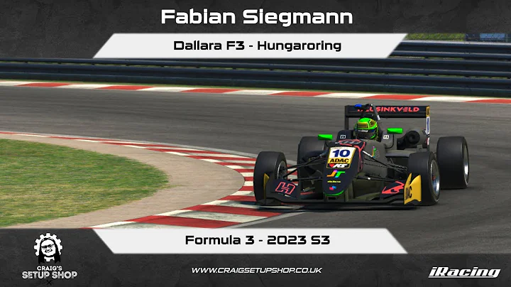 iRacing - 23S3 - Dallara F3 - Formula 3 - Hungaroring - FS