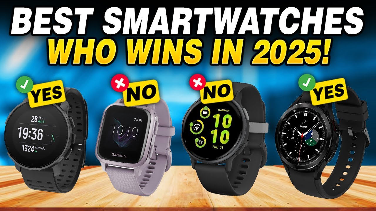 BEST Smart Watches for 2026 | Health Monitoring and Built-In GPS - YouTube