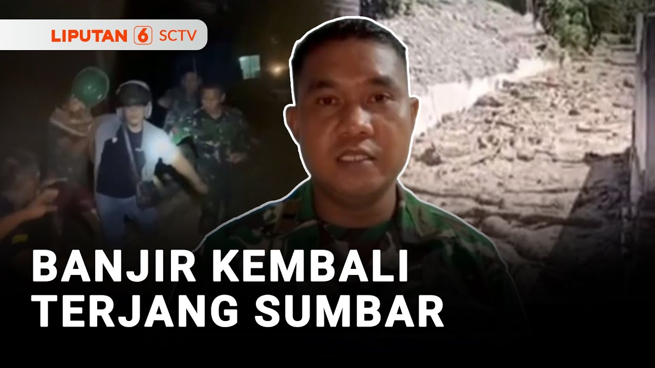 Banjir Kembali Terjang Sumbar