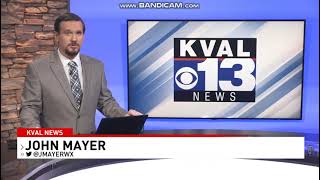 KVAL 13 News at 11pm Saturday open October 22, 2022