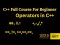 Operators in C++| Logical Operators | Relational Operators | Arithmatic Operators | Coding Clean