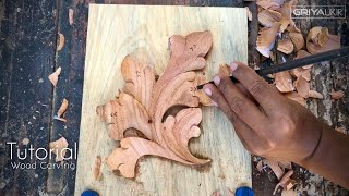quick woodcarving tutorial by griya ukir