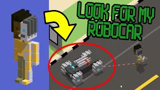 FINDING the ROBOCAR in Smashy Road WANTED 2