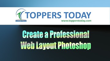 Create a Professional Web Layout Photoshop