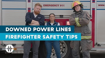 Downed Power Lines: Safety Tips From A Firefighter | Winter Safety