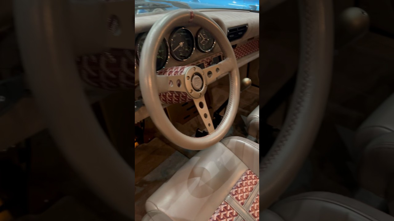 CSF 911 Custom Goyard Official Interior
