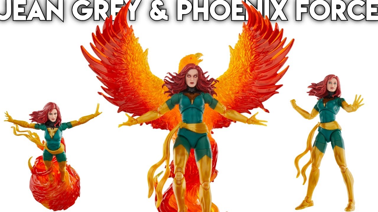 HASBRO Marvel Legends Series JEAN GREY & PHOENIX FORCE Deluxe Action Figure Review