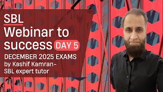 SBL Dec 2025 webinar to success _Day 5 by Kashif Kamran