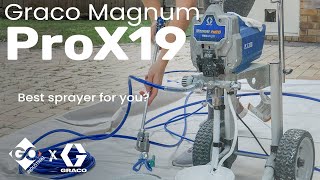 Graco Magnum ProX19 Airless Paint Sprayer  Is it the best sprayer for you?