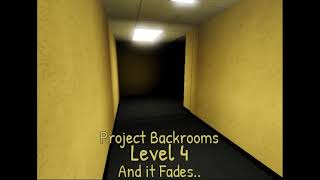 Project Backrooms / And It Fades.. / OST