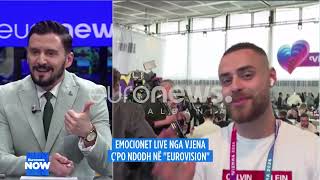 EKSKLUZIVE nga “Eurovision”/ Rrëfimi live nga Vjena: Të gjithë u mrekulluan nga “Nan”! Alis fitues..