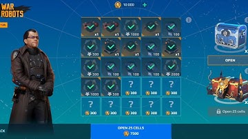 I GOT THE FROZEN SCORN! GOLD COINS PIRATES OF THE SOLAR SYSTEM EVENT OPENING! (War Robots)