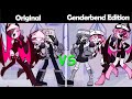 Friday Night Funkin' Sarvente's Mid Fight Masses Vs Genderbend Edition