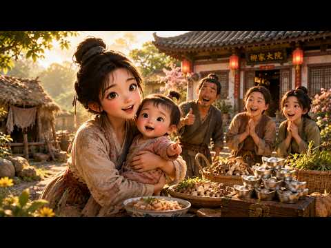 Vừa Sinh Con Đã Bị Chồng Đuổi, Cô Gái Xuyên Không Mang 6 Lượng Bạc Làm Giàu Cả Làng tập 1