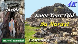 Nuraghe from Ancient Civilization - Su Nuraxi di Barumini, Sardinia, Italy 4K