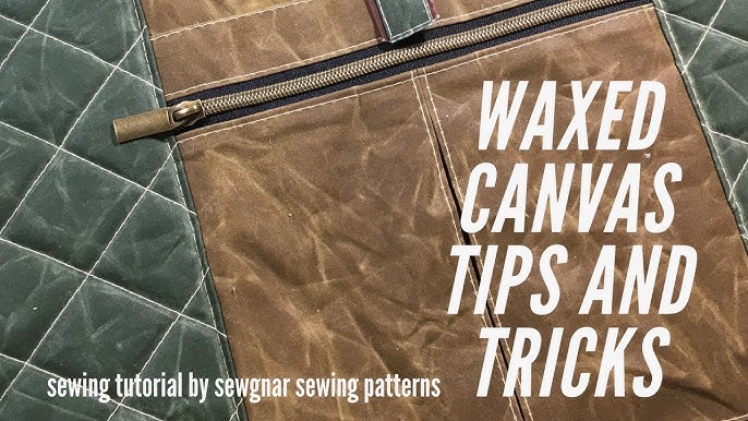 How to Wax a Waxed Canvas Bag
