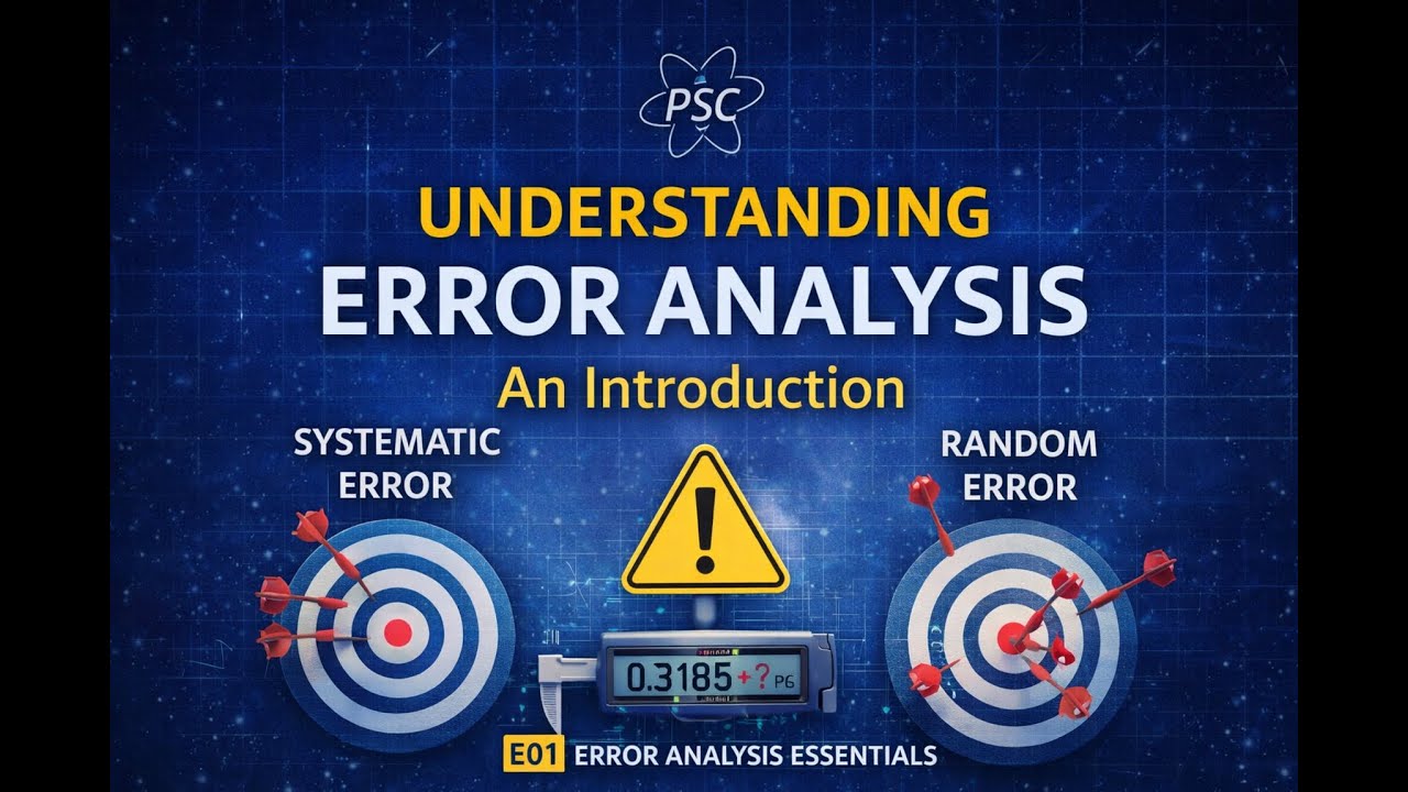 Understanding Error Analysis: An Introduction | E01 Error Analysis