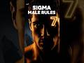 Sigma Male Rules That Make You Untouchable #Masculine #Mindset #SuccessMindset #PowerMoves #Shorts