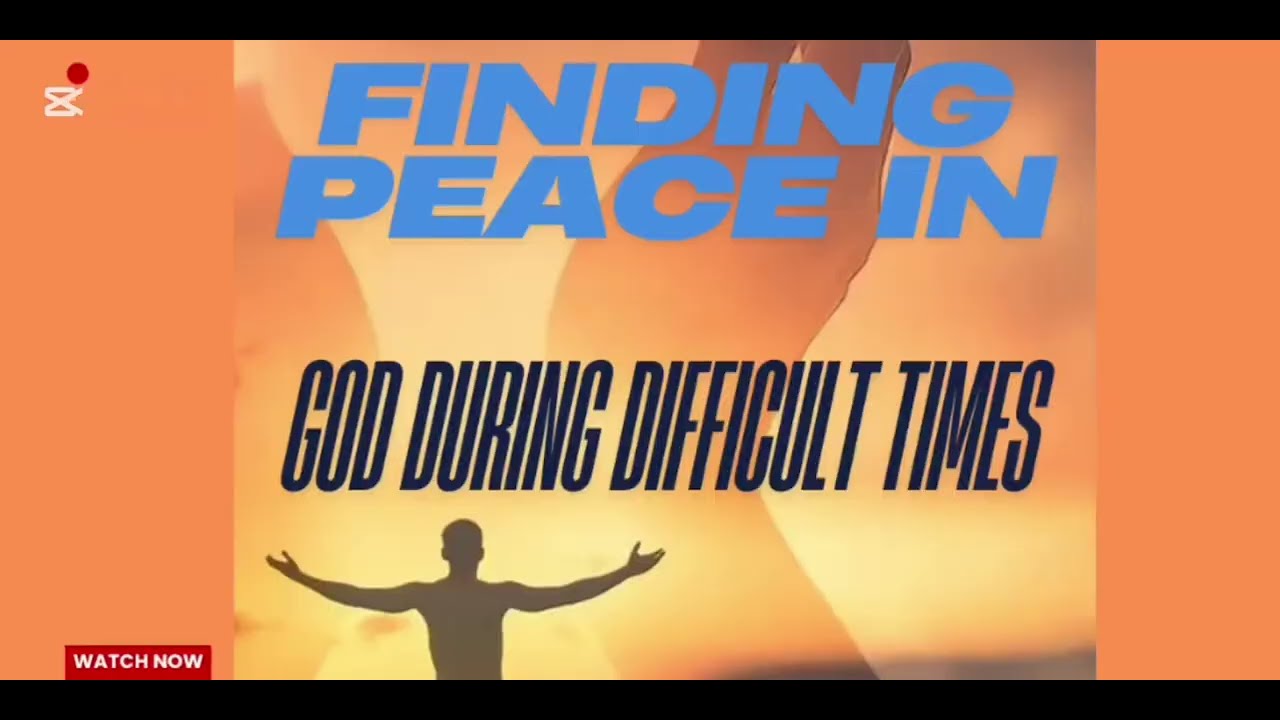 Finding Peace in God During Difficult Times | @Hope Whispers89 - YouTube