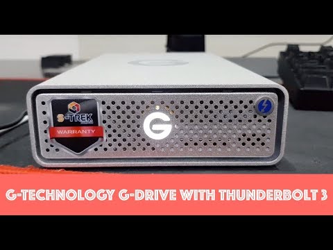 แกะกล่องรีวิว | G-Technology G-DRIVE with Thunderbolt 3