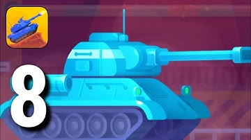 Tank Stars - Gameplay Walkthrough Part 8 | T-34 (Android, iOS) | GAMING Kid