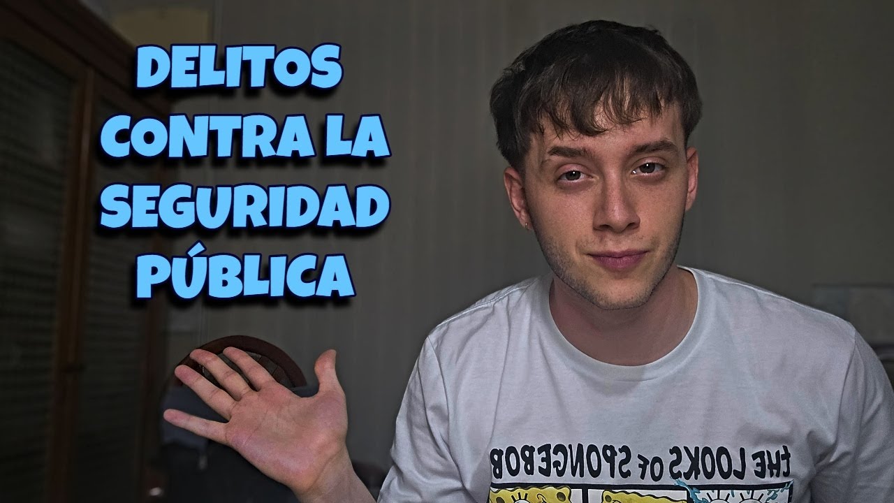 TE EXPLICO LOS DELITOS CONTRA LA SEGURIDAD PÚBLICA PERO EN ASMR