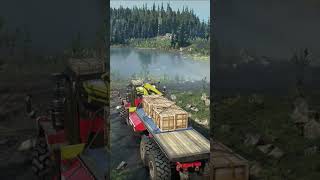 Transporting consumebles with kenworth 963 | SNOWRUNNER GAMEPLAY (@Primegaming6003) #snowrunner