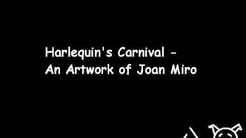 Thumbnail of Harlequin's Carnival - An Artwork of Joan Miro