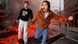 If you see this LAVA in your CITY, RUN away FAST (it's DANGEROUS!)