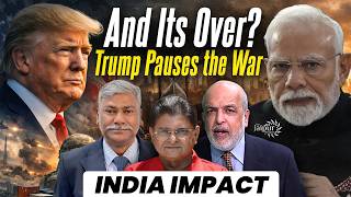 Trump Surrenders to Iran? - Strikes Stop for 5 Days | World Economy | Vibhuti Jha, Gen Sudhakar Jee