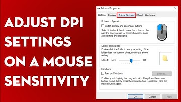 How to Adjust DPI Settings on a Mouse Sensitivity in Windows 10 (EASY)