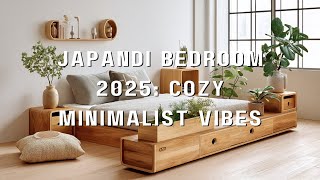 Japandi Bedroom 2025: Cozy Minimalist Vibes