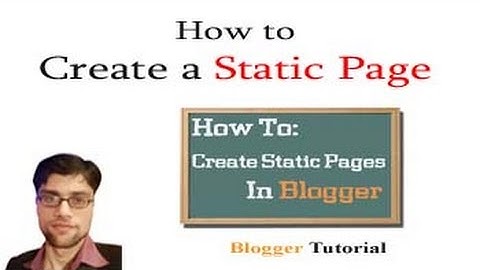How to Create Pages in Blog urdu hindi tutorial
