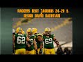 Packers Beat Jaguars 24-20 & Resign David Bakhtiari