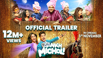 Aankh Micholi - Official Trailer | Nov 3rd | Paresh R | Mrunal T| Abhimanyu | Sharman J | Divya D