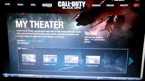 How to Upload clips from Theater Mode Directly to YouTube!!!!