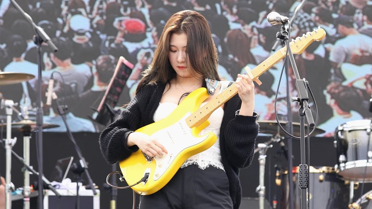 170923 백예린(Baek Yerin) - 0310 (미발표곡) [렛츠락페스티벌] 4K 직캠 by 비몽