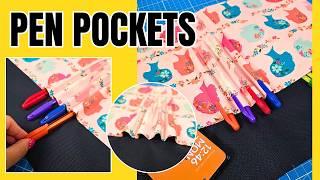 How to Sew Pen Pockets Into Any Bag