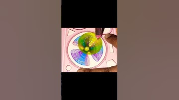 satisfying easy spirograph stunning art ✨#shorts #art #satisfying #spirograph