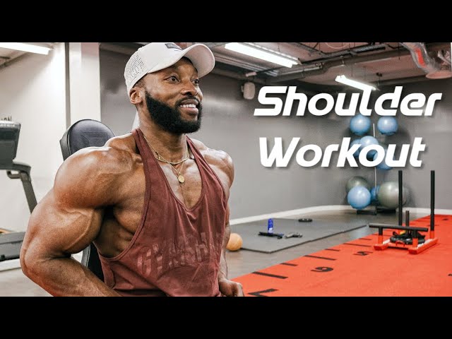 SHOULDERS AND ARMS WORKOUT FOR MASS