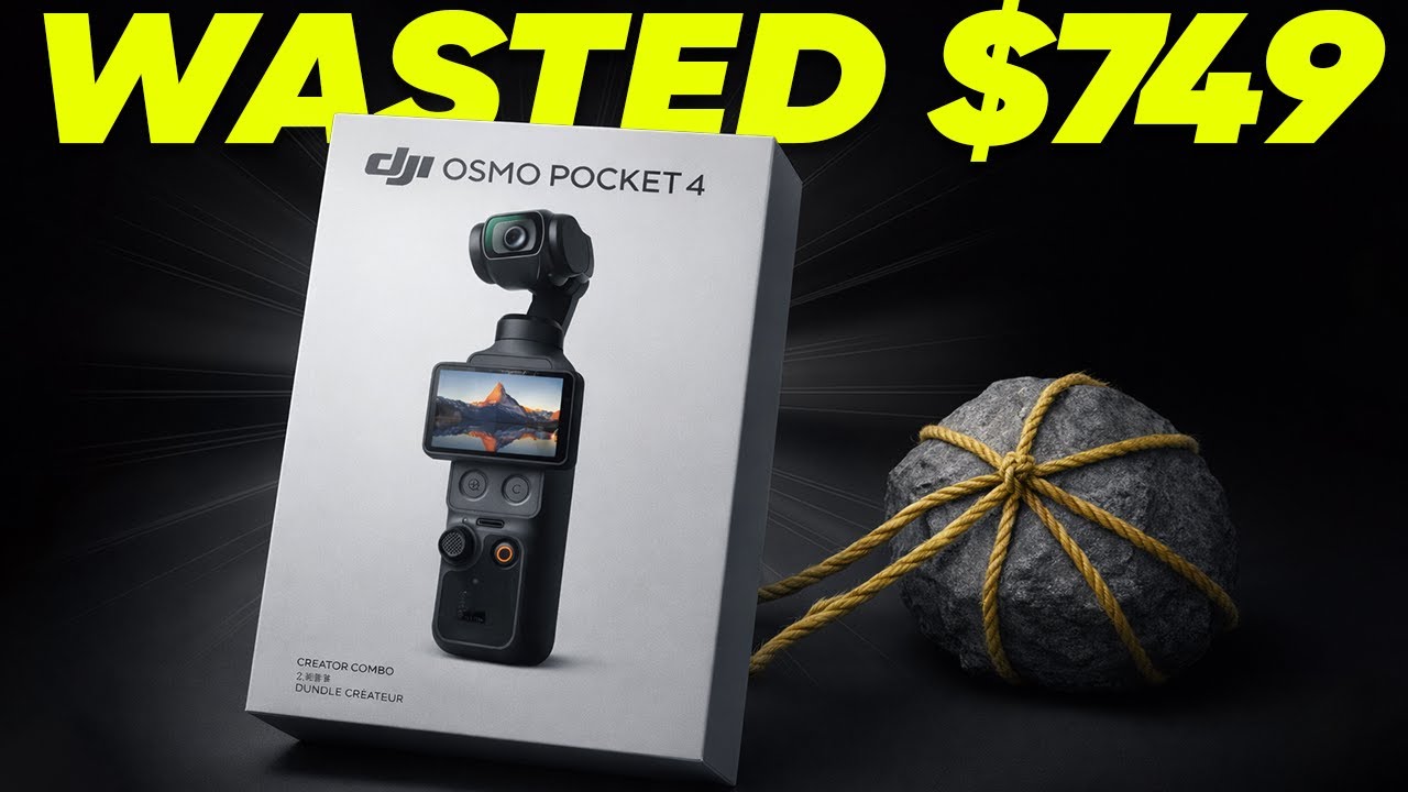 Утечка информации о новом DJI Pocket 4 — вот что нам известно.