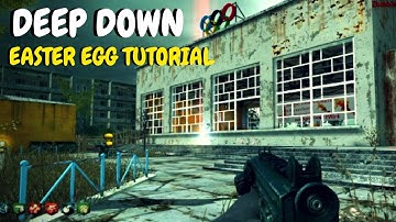Call Of Duty Custom Zombies - "DeepDown" EASTER EGG TUTORIAL