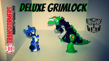 Transformers Robots In Disguise warrior Grimlock, Unboxing & review!