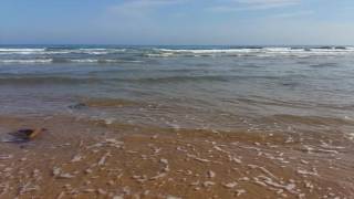 Desde la playa de Laga