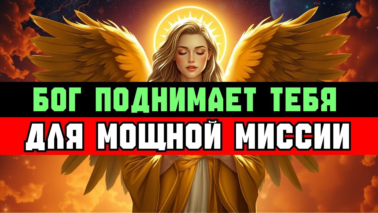ИЗБРАННЫЙ: БОГ ПОДНИМАЕТ ТЕБЯ ДЛЯ ВЕЛИКОЙ МИССИИ ✨🚀