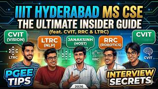 IIIT Hyderabad MS CSE: The Ultimate Insider Guide (feat. CVIT, RRC & LTRC)