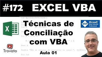 #172 - Excel VBA - Aula 01 - Introdução para o Curso - O que é uma conciliação bancária
